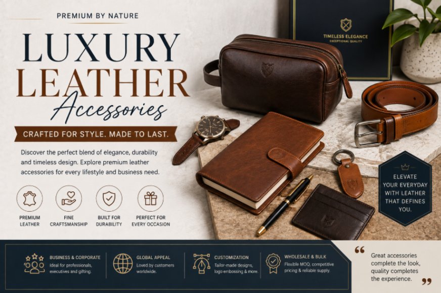 Luxury Leather Accessories: A Complete Guide to Quality, Style & Business Sourcing